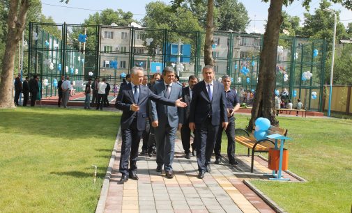 Была сдана в эксплуатацию еще одна спортивная площадка