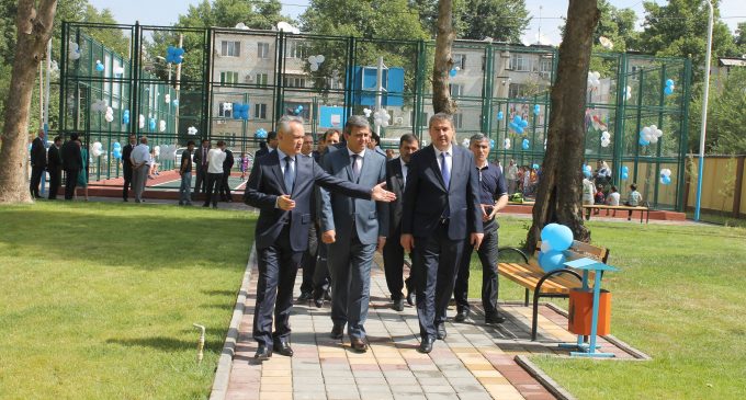 Была сдана в эксплуатацию еще одна спортивная площадка