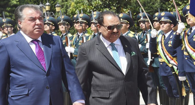 Сафари расмии Президенти Ҷумҳурии Исломии Покистон Мамнун Ҳусейн дар Тоҷикистон