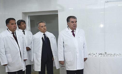 Открытие нового хирургического и реанимационного отделения Центральной больницы Шахристанского района