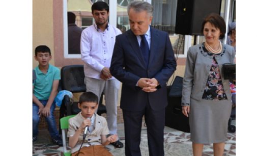 Проведение праздничного мероприятия в “Чорбог” для детей инвалидов