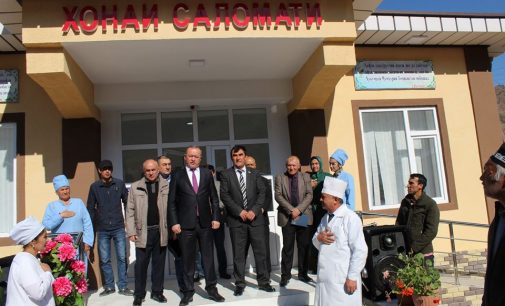 Хонаи саломатӣ дар деҳаи Вотаи ноҳияи Айнӣ ба кор шурӯъ кард