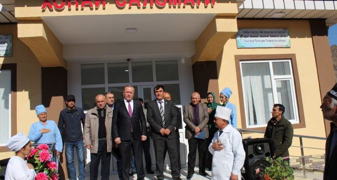 Хонаи саломатӣ дар деҳаи Вотаи ноҳияи Айнӣ ба кор шурӯъ кард