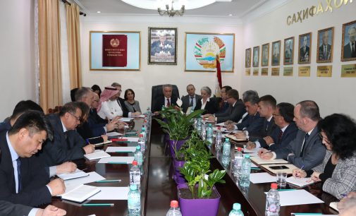 Nasim Olimzoda Meets with Ambassadors and Representatives of International Organizations on Coronavirus