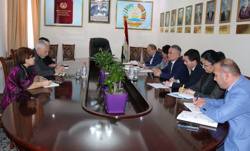 Minister Nasim Olimzoda Meets with the World Bank Country Manager for Tajikistan Jan-Peter Olters