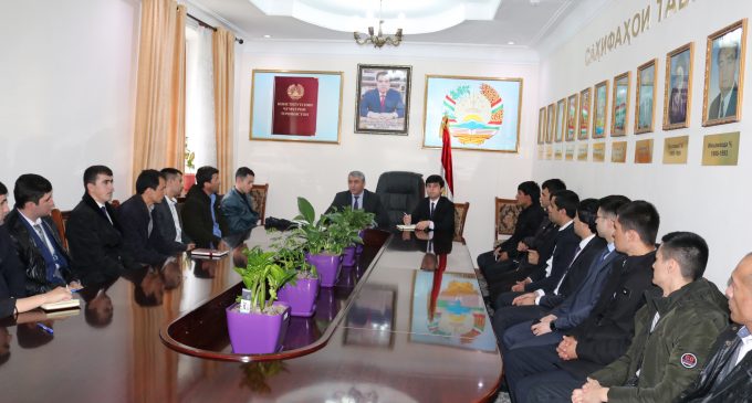 Meeting with members of the “Young Doctors’ Association”