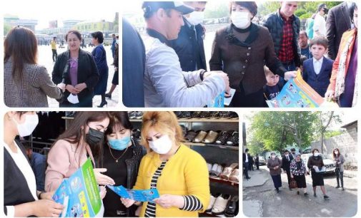 «Худро аз сирояти коронавирус ҳифз намоед!»-таҳти ин унвон дар Хуҷанд аксия доир гардид