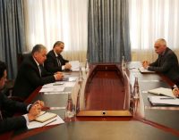 Tajik FM Meets with UN Resident Coordinator and WB Country Manager
