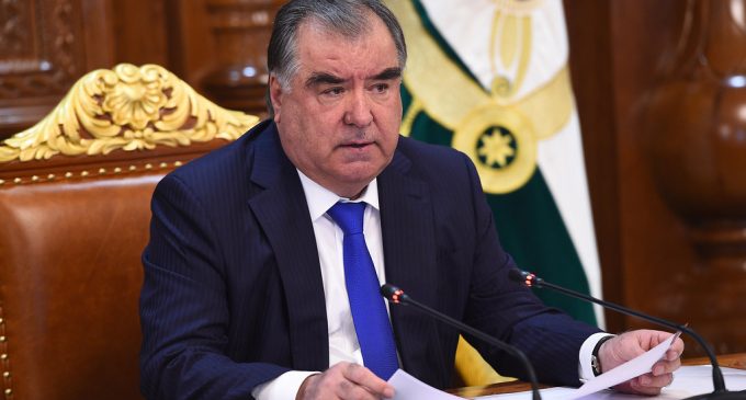 President Emomali Rahmon Presides an Extraordinary Government’s Meeting