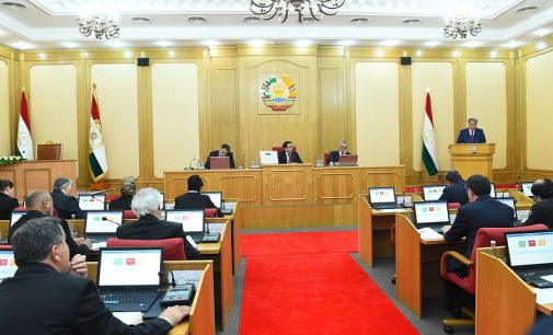 President Emomali Rahmon Attends First Session of Sixth Convocation of National Assembly