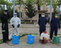 Корҳои безараргардонию оммафаҳмонӣ оид ба пешгирии коронавирус  дар  ноҳияи Ёвон