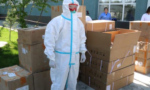 Кӯмаки молу мавод ва таҷҳизоти тиббӣ ҷиҳати пешгирии  сирояти коронавирус  (АКС)