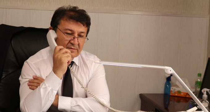 Гуфтугӯи телефонии вазирони тандурустии Тоҷикистон ва Ӯзбекистон