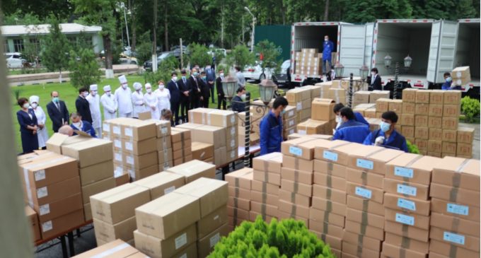 Avesto Group Donates 3.4 Million Somoni Worth of Medical Supplies to Health