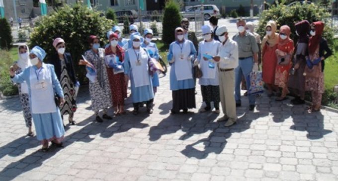 Фархор: аксия-чорабиниҳои тарғиботӣ ҷиҳати пешгирии бемории КОВИД-19