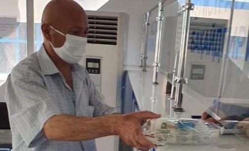 Ба беморон маводҳои тиббӣ тақсим карда шуд