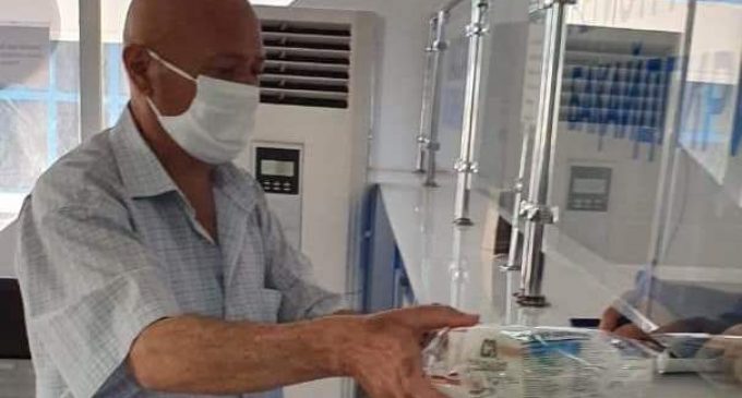 Ба беморон маводҳои тиббӣ тақсим карда шуд