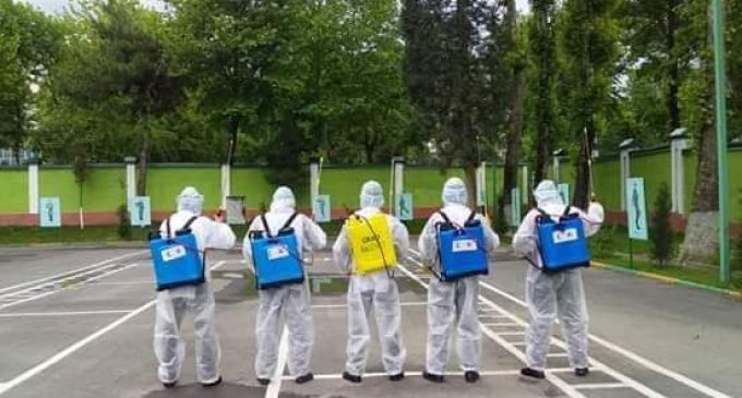 Корҳои безараргардонӣ ҷиҳати пешгирии бемории КОВИД-19