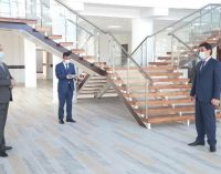 Rustam Emomali Inspects Hospitals Building For Coronavirus Infected Patients in Dushanbe