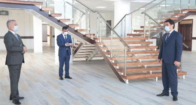 Rustam Emomali Inspects Hospitals Building For Coronavirus Infected Patients in Dushanbe