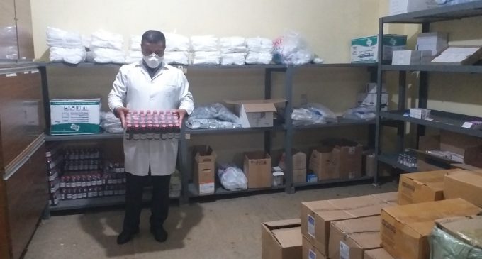 Захираи маводҳои доруворӣ ва безараргардонӣ дар Беморхонаи марказии Турсунзода