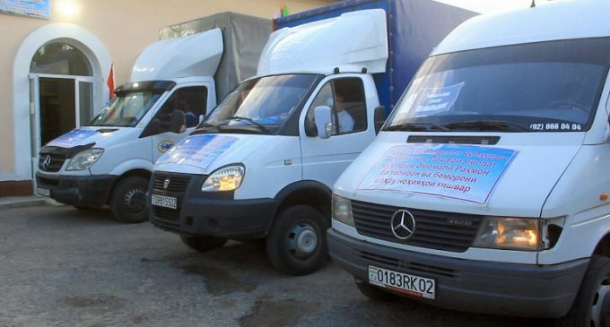 Кумаки Пешвои миллат ба табибону беморони шаҳри Конибодом низ расид