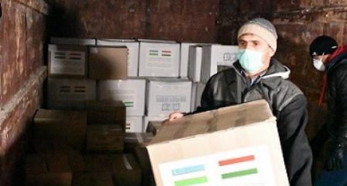 Маводҳои доруворӣ ва ҳифзкунандаи аз Ӯзбекистон воридшуда ба муассисаҳои тандурустӣ  тақсим карда шуданд