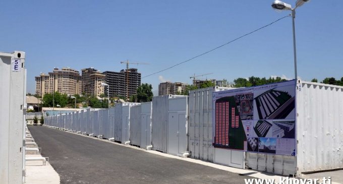 COVID-19. Дар Душанбе Беморхонаи сайёри муваққатӣ барои қабули беморон пурра омода карда шуд