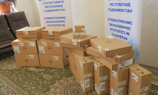 Ministry’s Center for Statistics and Medical Information Receives Computers, Laptops and Printers