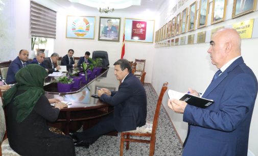 Рафти қабули шаҳрвандон аз ҷониби вазири тандурустӣ ва ҳифзи иҷтимоии аҳолии Ҷумҳурии Тоҷикистон Ҷамолиддин Абдуллозода