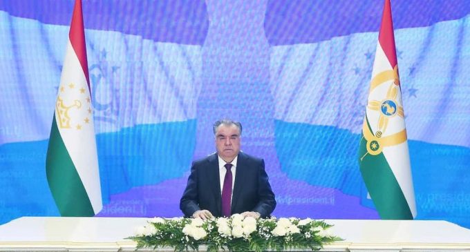 ПАЁМИ ШОДБОШИИ Пешвои миллат Эмомалӣ Раҳмон ба муносибати Рӯзи Парчами давлатӣ