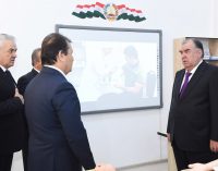 Лидер нации Эмомали Рахмон сдал в эксплуатацию негосударственное образовательное учреждение «Медико-социальный колледж Шахритусского района»