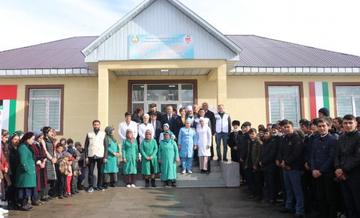 В селе Зидех сдано в эксплуатацию новый родильный дом