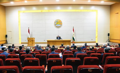 Сегодня состоялось заседание Правительства Республики Таджикистан