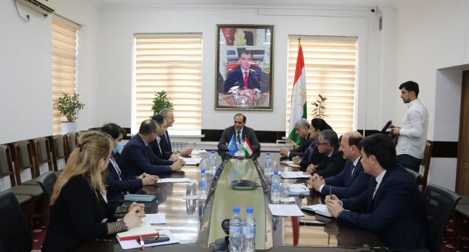 Встреча Гафура Мухсинзода с Гундо Велера