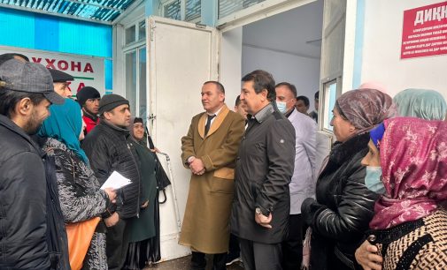 Боздиди Ҷамолиддин Абдуллозода аз Маркази тиббии Тоҷикистон “Шифобахш” ва суҳбати озоду ошкоро бо шаҳрвандон