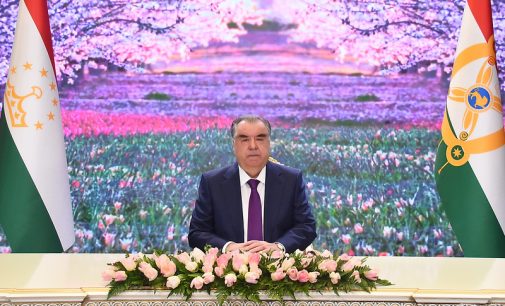 ПАЁМИ ШОДБОШИИ Президенти Ҷумҳурии Тоҷикистон, Пешвои миллат муҳтарам Эмомалӣ Раҳмон ба муносибати Рӯзи модар