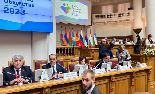 Ministry’s Delegation Attends Healthy Society Forumin Russian St. Petersburg