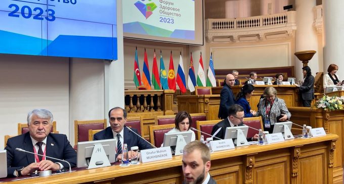 Ministry’s Delegation Attends Healthy Society Forumin Russian St. Petersburg