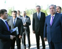 Шиносоӣ бо рафти корҳои сохтмонӣ дар бинои Донишгоҳи давлатии тиббии Хатлон дар ноҳияи Данғара