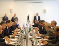 Встреча Джамолиддина Абдуллозода с Министром здравоохранения и медицинского образования Исламской Республики Иран доктором Бахрамом Айнуллахи