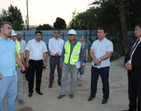 Боздиди Ҷамолиддин Абдуллозода аз рафти корҳои сохтмонии иншооти тандурустӣ дар ноҳияҳои Рашт ва Файзобод