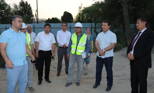 Боздиди Ҷамолиддин Абдуллозода аз рафти корҳои сохтмонии иншооти тандурустӣ дар ноҳияҳои Рашт ва Файзобод