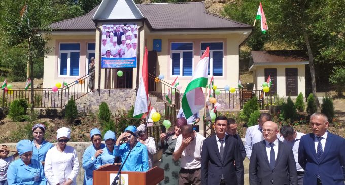 Варзоб: Бунгоҳи тиббӣ ба истифода дода шуд