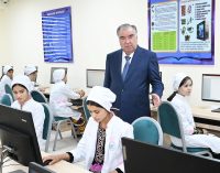 Ифтитоҳи Муассисаи ғайридавлатии таълимии ”Коллеҷи тиббии хусусӣ” дар ноҳияи Муъминобод