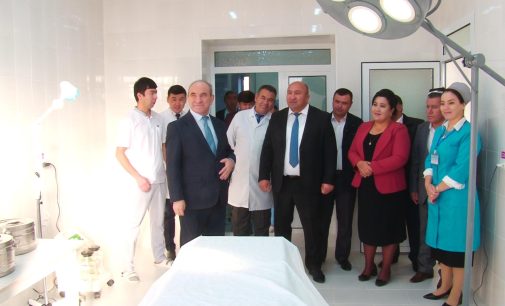 Исфара: Ифтитоҳи шуъбаи эҳё ва ҷарроҳӣ дар Беморхонаи минтақавии №3-и ҷамоати деҳоти Чилгазӣ