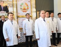 Президенти Тоҷикистон Эмомалӣ Раҳмон дар шаҳри Хуҷанд Маркази ташхису табобатии «Аксон»-и ҶДММ «Наргиз»-ро мавриди истифода қарор доданд