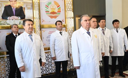 Президенти Тоҷикистон Эмомалӣ Раҳмон дар шаҳри Хуҷанд Маркази ташхису табобатии «Аксон»-и ҶДММ «Наргиз»-ро мавриди истифода қарор доданд