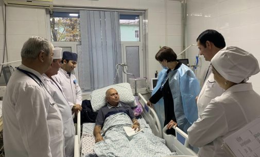 Боздиди Зулфия Абдусаматзода аз Маркази тиббии шаҳрии рақами 1 ба номи Карим Ахмедов
