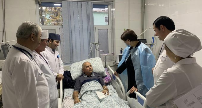 Боздиди Зулфия Абдусаматзода аз Маркази тиббии шаҳрии рақами 1 ба номи Карим Ахмедов